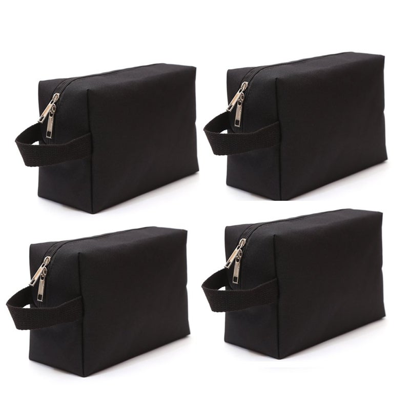Augbunny 600D Portable Multi-purpose Zipper Waterproof Travel Organizer Cosmetic Bag Make up Case Storage Bag Pouch 4-pack - Image 1